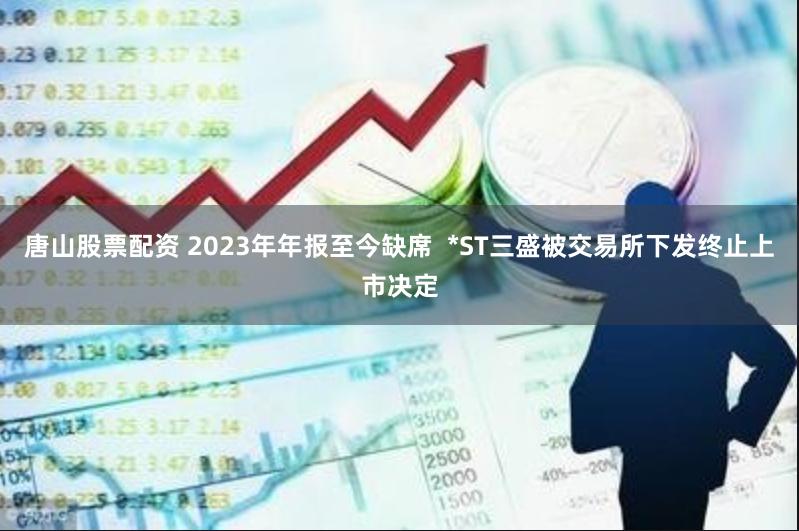 唐山股票配资 2023年年报至今缺席  *ST三盛被交易所下发终止上市决定