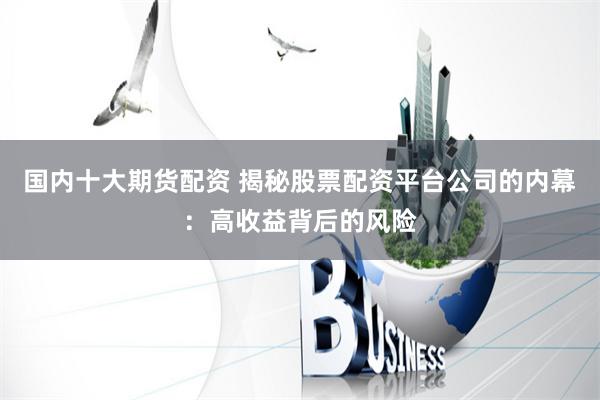 国内十大期货配资 揭秘股票配资平台公司的内幕：高收益背后的风险